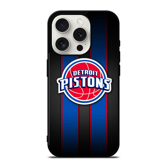 DETROIT PISTONS BASEBALL LOGO 1 iPhone 15 Pro Case Cover