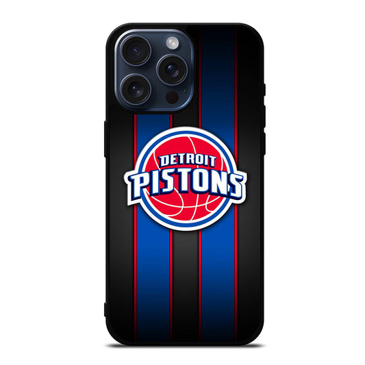 DETROIT PISTONS BASEBALL LOGO 1 iPhone 15 Pro Max Case Cover