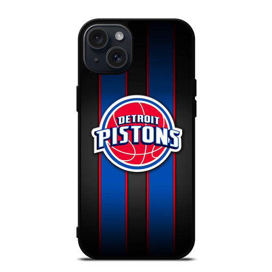 DETROIT PISTONS BASEBALL LOGO 1 iPhone 15 Plus Case Cover