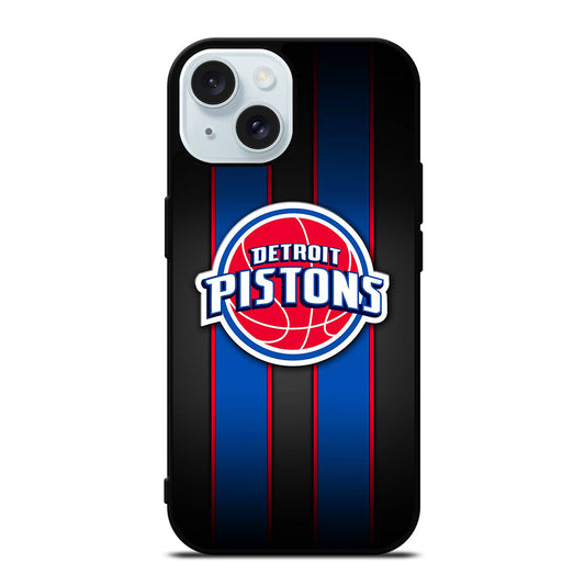 DETROIT PISTONS BASEBALL LOGO 1 iPhone 15 Case Cover