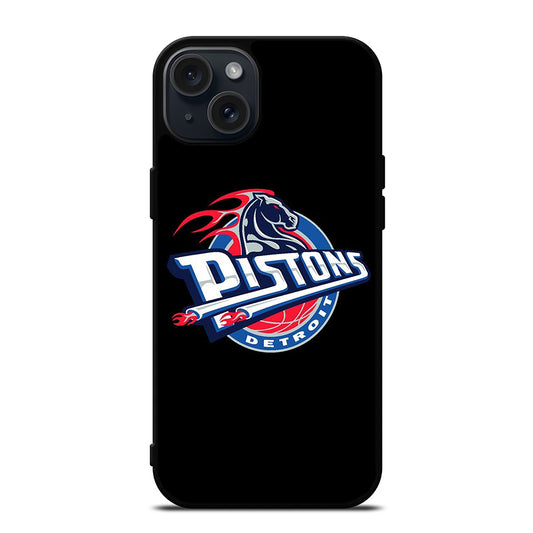 DETROIT PISTONS BASEBALL LOGO 2 iPhone 15 Plus Case Cover