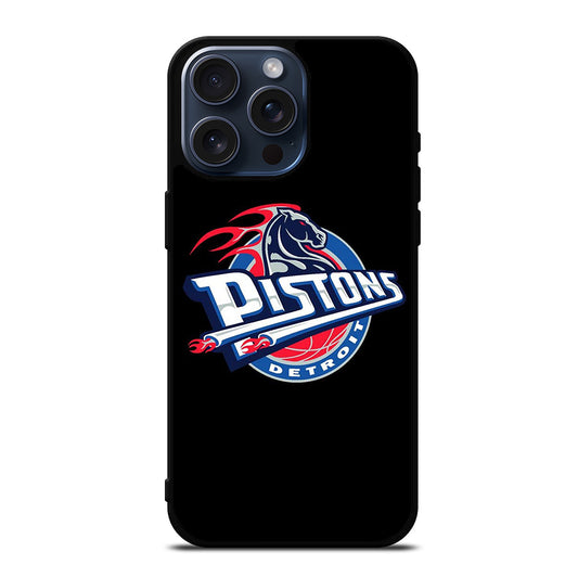 DETROIT PISTONS BASEBALL LOGO 2 iPhone 15 Pro Max Case Cover
