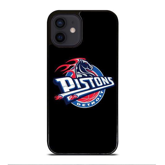 DETROIT PISTONS BASEBALL LOGO 2 iPhone 12 Mini Case Cover