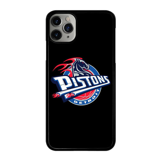 DETROIT PISTONS BASEBALL LOGO 2 iPhone 11 Pro Max Case Cover