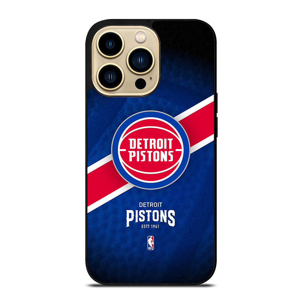 DETROIT PISTONS BASEBALL LOGO 3 iPhone 14 Pro Max Case Cover