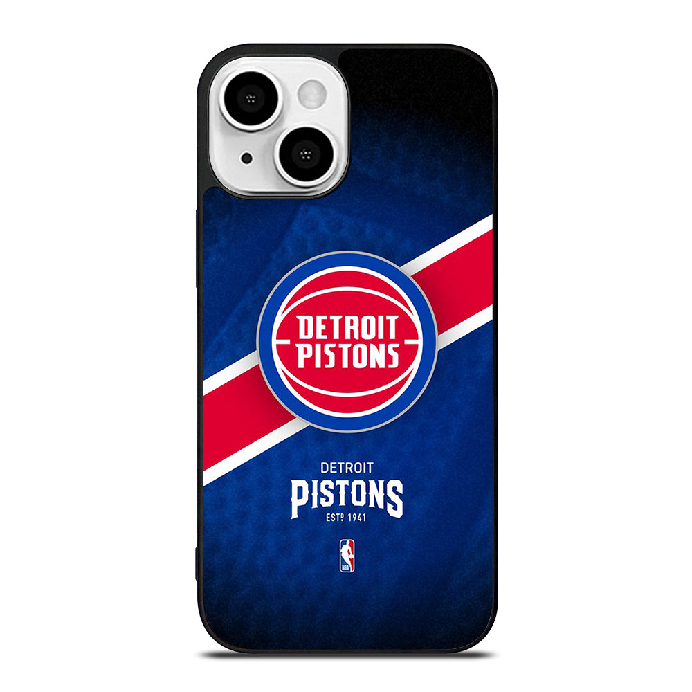 DETROIT PISTONS BASEBALL LOGO 3 iPhone 13 Mini Case Cover