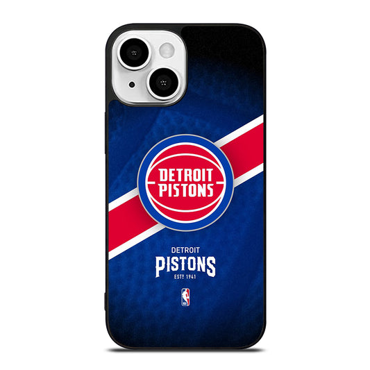 DETROIT PISTONS BASEBALL LOGO 3 iPhone 13 Mini Case Cover