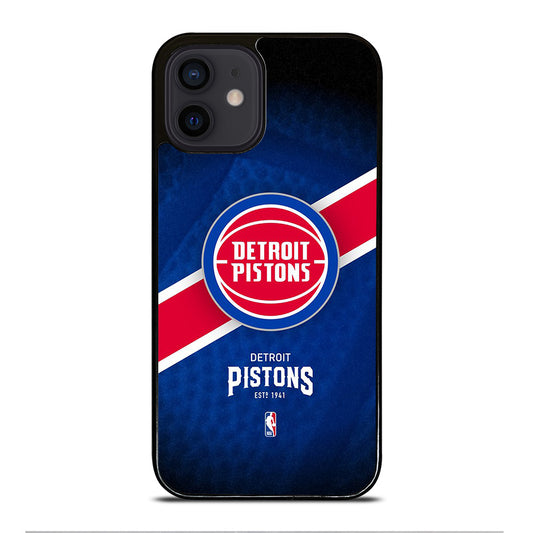 DETROIT PISTONS BASEBALL LOGO 3 iPhone 12 Mini Case Cover