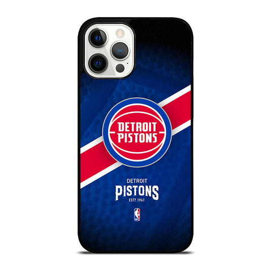 DETROIT PISTONS BASEBALL LOGO 3 iPhone 12 Pro Max Case Cover