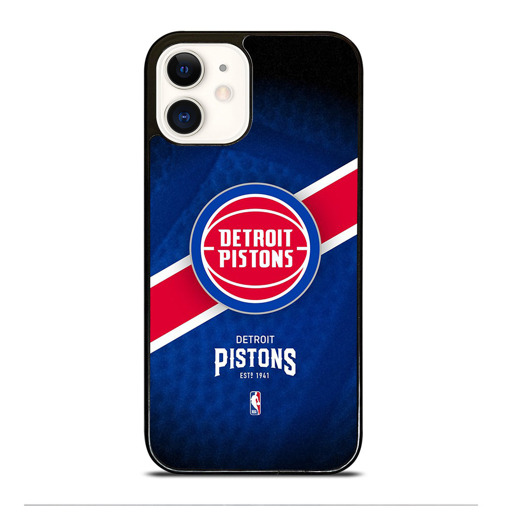 DETROIT PISTONS BASEBALL LOGO 3 iPhone 12 Case Cover