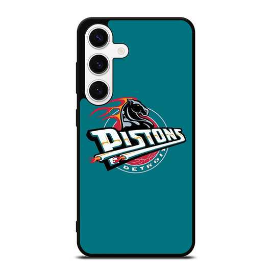 DETROIT PISTONS LOGO BASKETBALL Samsung Galaxy S24 Case Cover