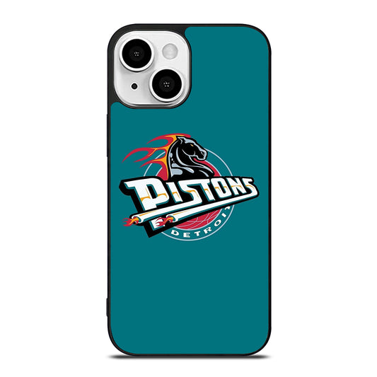 DETROIT PISTONS LOGO BASKETBALL iPhone 13 Mini Case Cover