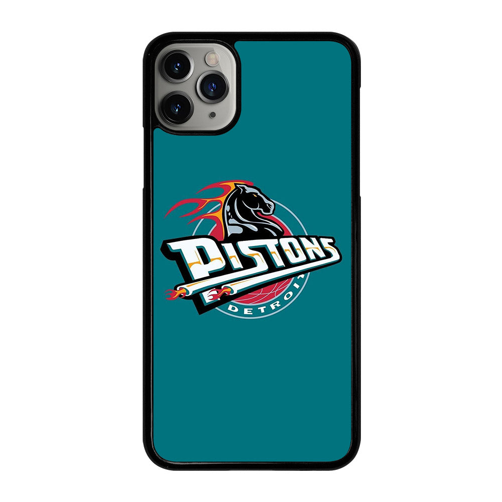 DETROIT PISTONS LOGO BASKETBALL iPhone 11 Pro Max Case Cover