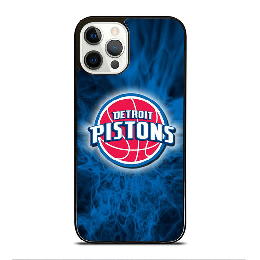 DETROIT PISTONS NBA LOGO iPhone 12 Pro Case Cover