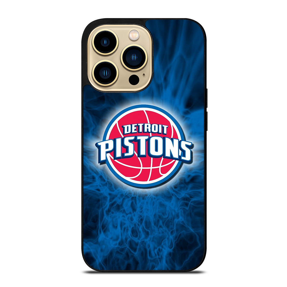 DETROIT PISTONS NBA LOGO iPhone 14 Pro Max Case Cover