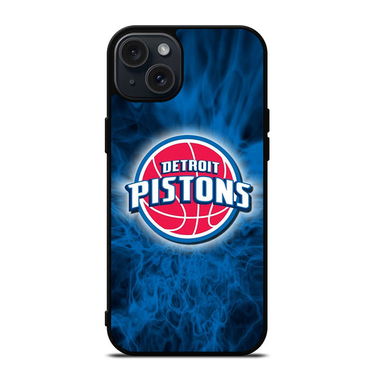 DETROIT PISTONS NBA LOGO iPhone 15 Plus Case Cover