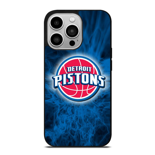 DETROIT PISTONS NBA LOGO iPhone 14 Pro Case Cover