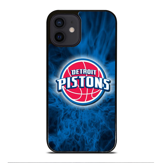 DETROIT PISTONS NBA LOGO iPhone 12 Mini Case Cover