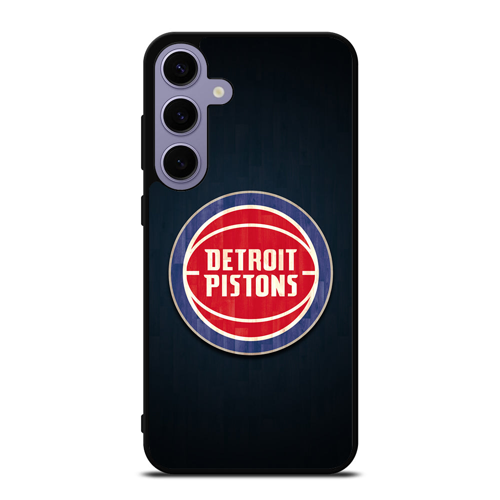 DETROIT PISTONS WOODEN LOGO Samsung Galaxy S24 Plus Case Cover
