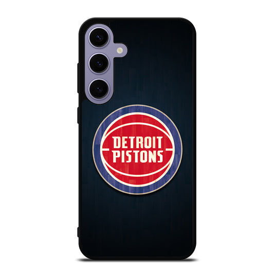 DETROIT PISTONS WOODEN LOGO Samsung Galaxy S24 Plus Case Cover