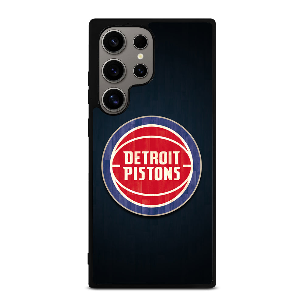DETROIT PISTONS WOODEN LOGO Samsung Galaxy S24 Ultra Case Cover