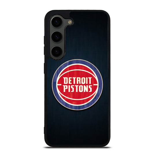 DETROIT PISTONS WOODEN LOGO Samsung Galaxy S23 Plus Case Cover