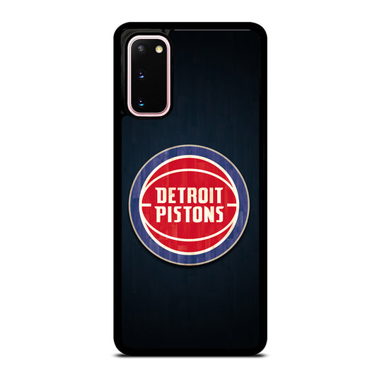 DETROIT PISTONS WOODEN LOGO Samsung Galaxy S20 Case Cover