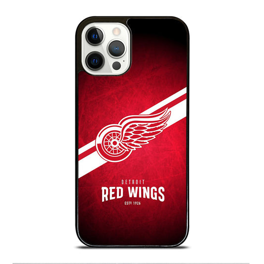 DETROIT REDWINGS HOCKEY NHL 1 iPhone 12 Pro Case Cover