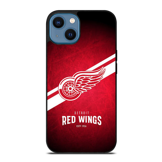 DETROIT REDWINGS HOCKEY NHL 1 iPhone 14 Case Cover