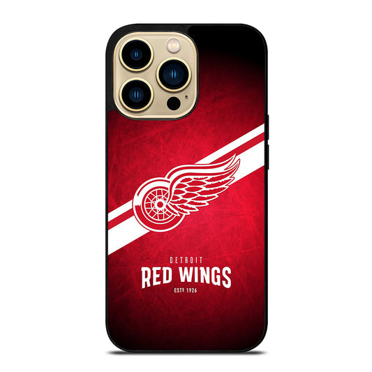 DETROIT REDWINGS HOCKEY NHL 1 iPhone 14 Pro Max Case Cover