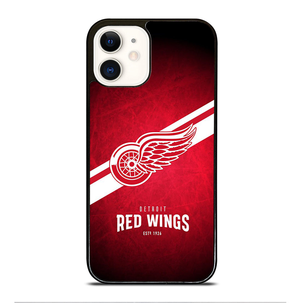 DETROIT REDWINGS HOCKEY NHL 1 iPhone 12 Case Cover