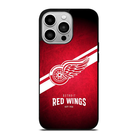 DETROIT REDWINGS HOCKEY NHL 1 iPhone 14 Pro Case Cover