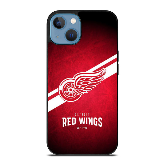 DETROIT REDWINGS HOCKEY NHL 1 iPhone 13 Case Cover