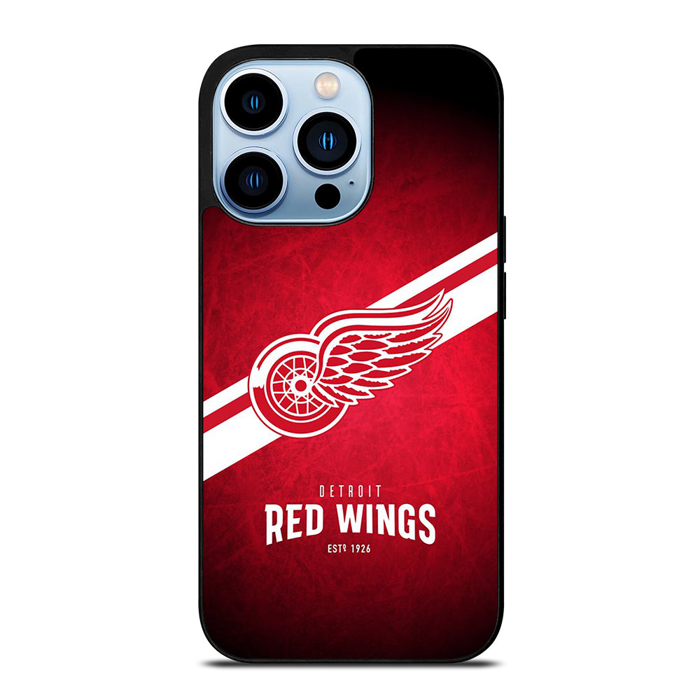 DETROIT REDWINGS HOCKEY NHL 1 iPhone 13 Pro Max Case Cover