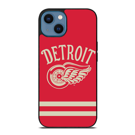 DETROIT REDWINGS HOCKEY NHL 2 iPhone 14 Case Cover