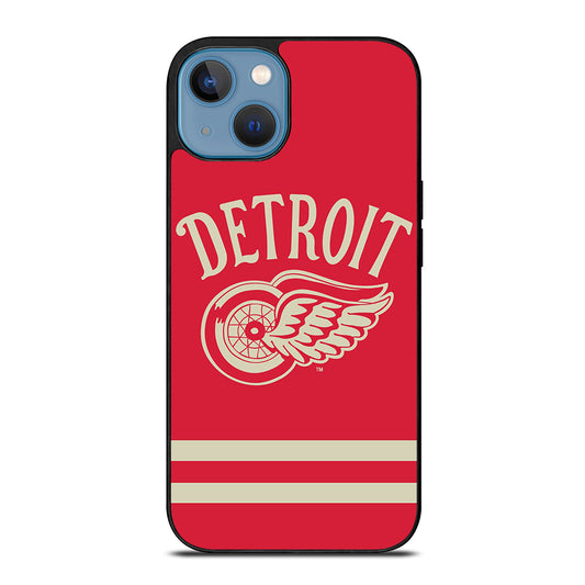 DETROIT REDWINGS HOCKEY NHL 2 iPhone 13 Case Cover