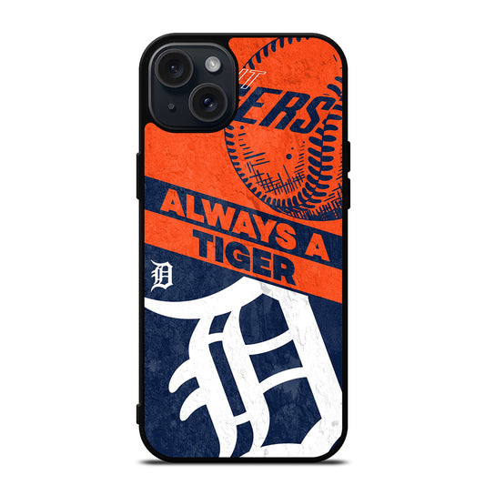 DETROIT TIGERS MLB LOGO iPhone 15 Plus Case Cover