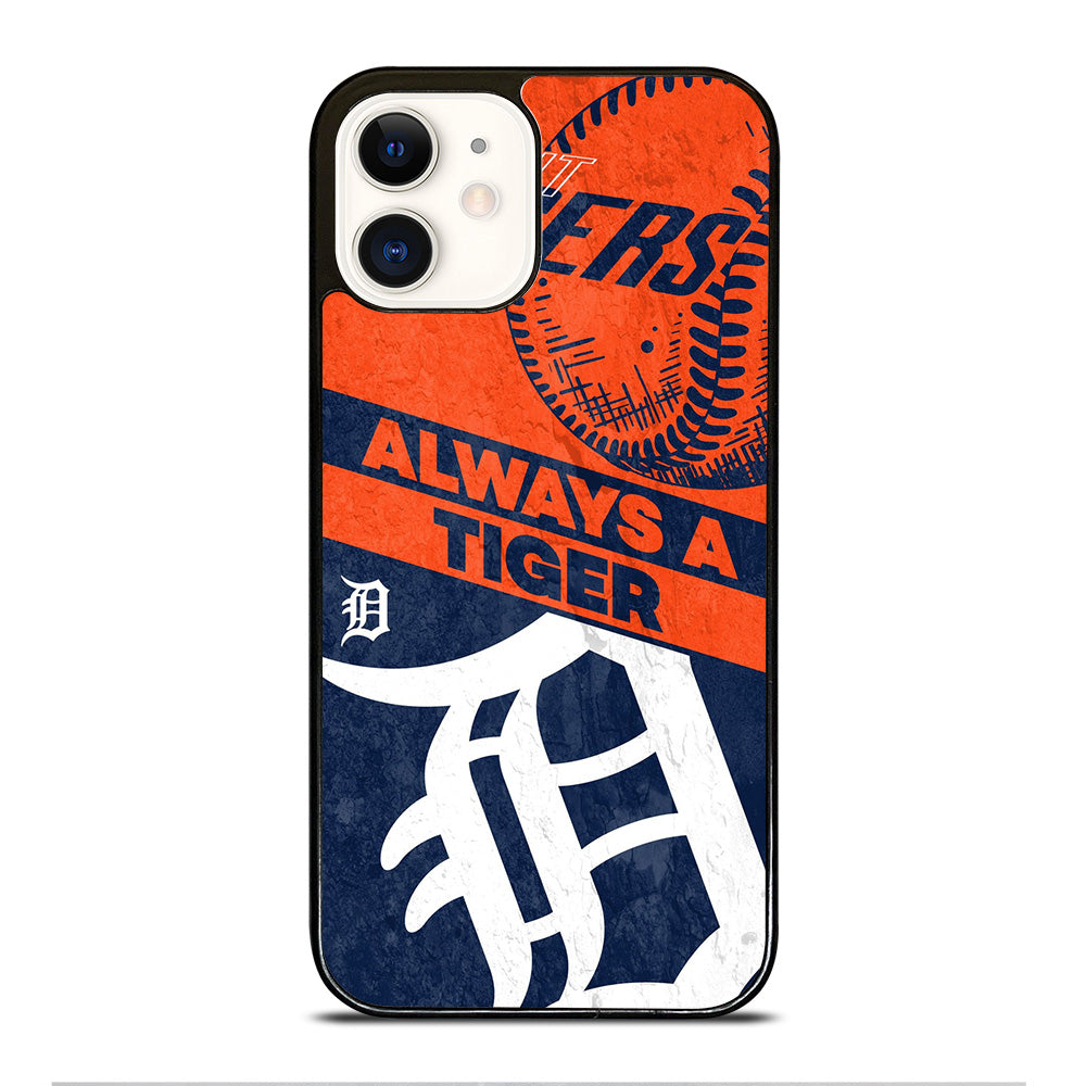 DETROIT TIGERS MLB LOGO iPhone 12 Case Cover