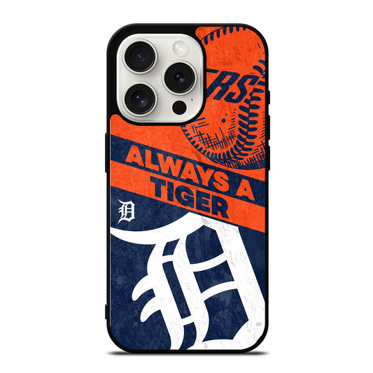 DETROIT TIGERS MLB LOGO iPhone 15 Pro Case Cover