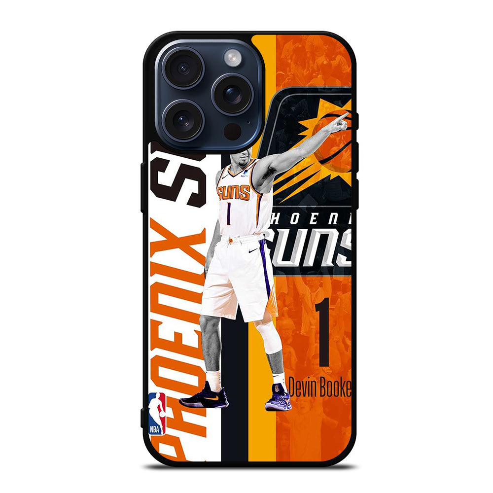 DEVIN BOOKER PHOENIX SUNS NBA iPhone 15 Pro Max Case Cover