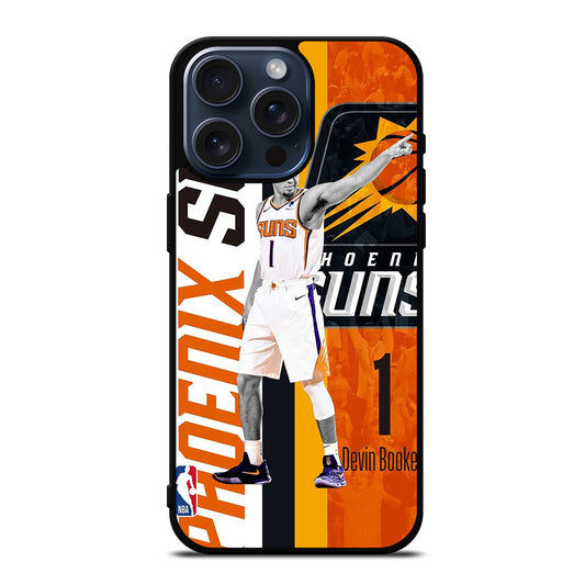 DEVIN BOOKER PHOENIX SUNS NBA iPhone 15 Pro Max Case Cover