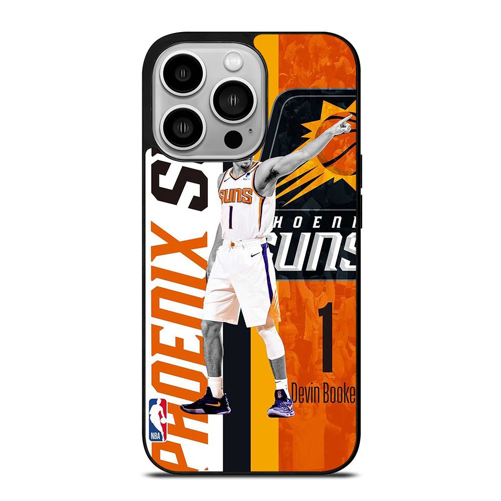 DEVIN BOOKER PHOENIX SUNS NBA iPhone 14 Pro Case Cover