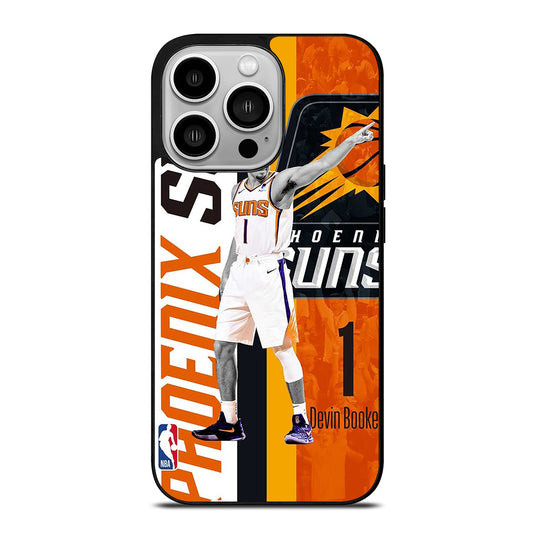 DEVIN BOOKER PHOENIX SUNS NBA iPhone 14 Pro Case Cover