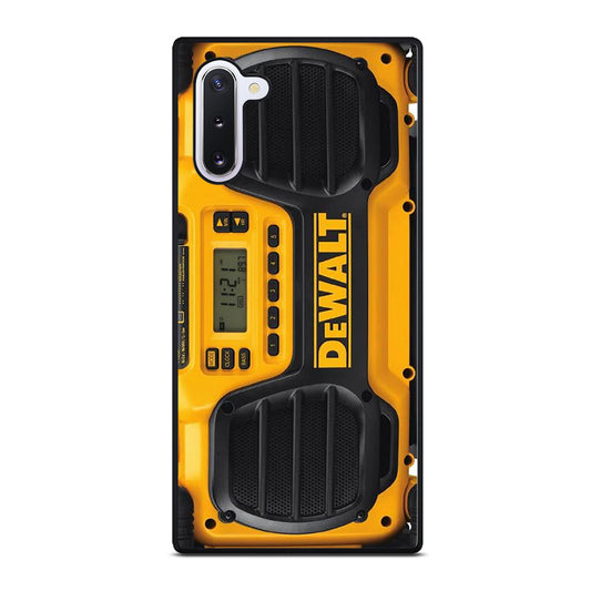 DEWALT BLUETOOTH RADIO Samsung Galaxy Note 10 Case Cover