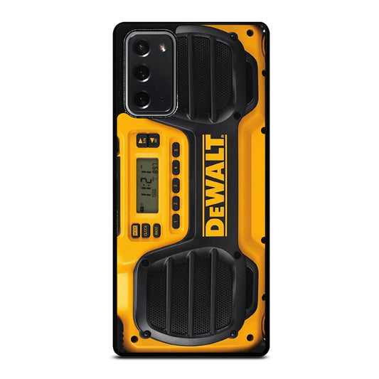 DEWALT BLUETOOTH RADIO Samsung Galaxy Note 20 Case Cover