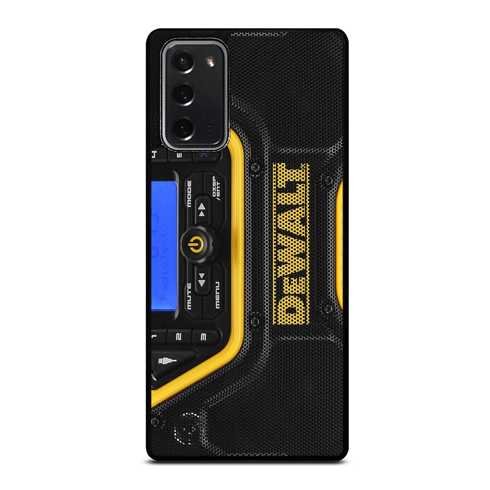 DEWALT BLUETOOTH SPEAKER Samsung Galaxy Note 20 Case Cover