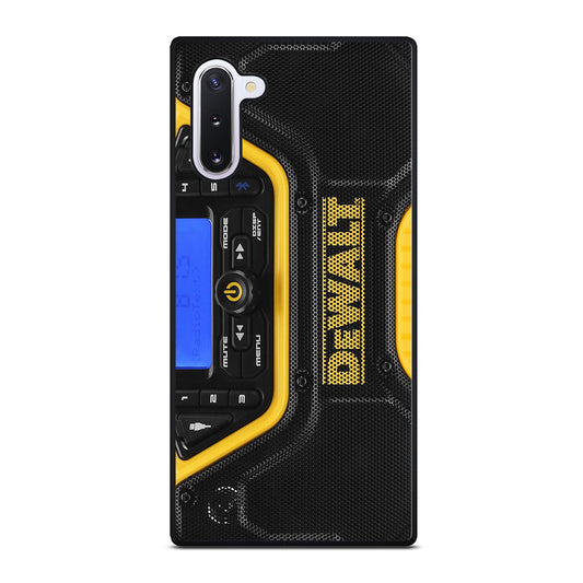 DEWALT BLUETOOTH SPEAKER Samsung Galaxy Note 10 Case Cover