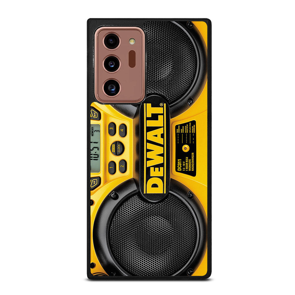 DEWALT JOBSITE RADIO Samsung Galaxy Note 20 Ultra Case Cover