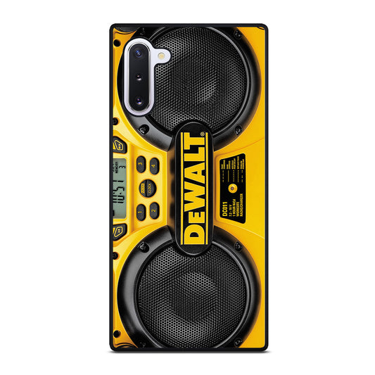 DEWALT JOBSITE RADIO Samsung Galaxy Note 10 Case Cover