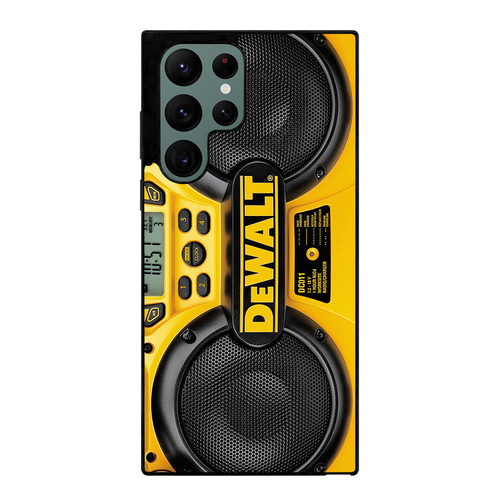 DEWALT JOBSITE RADIO Samsung Galaxy S22 Ultra Case Cover